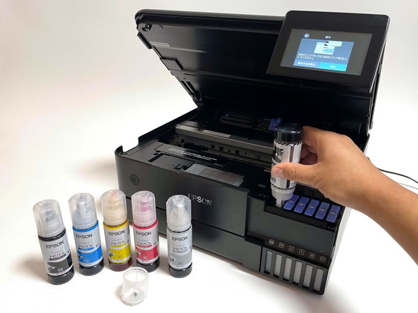 ASCII.jp：エプソンEW-M873T実機レビュー = エコタンクが6色になって
