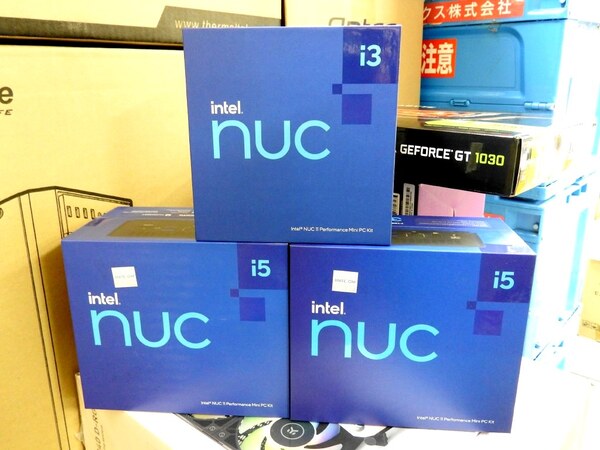ASCII.jp：インテルから最新の小型ベアキット「Intel NUC 11」が3