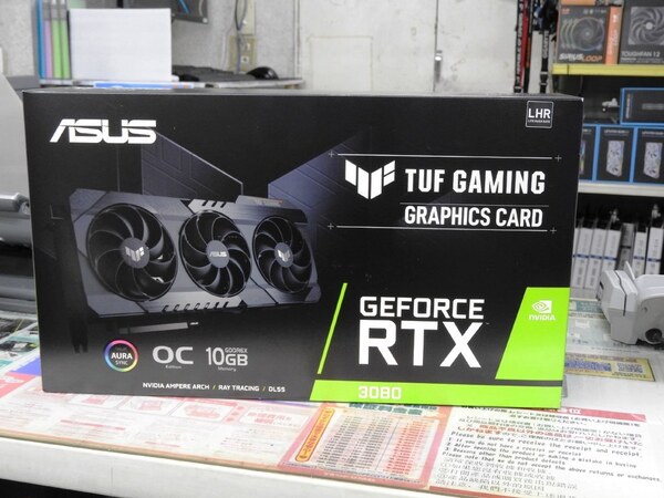 ASCII.jp：ASUSのTUFシリーズからLHR版GeForce RTX 3080が登場