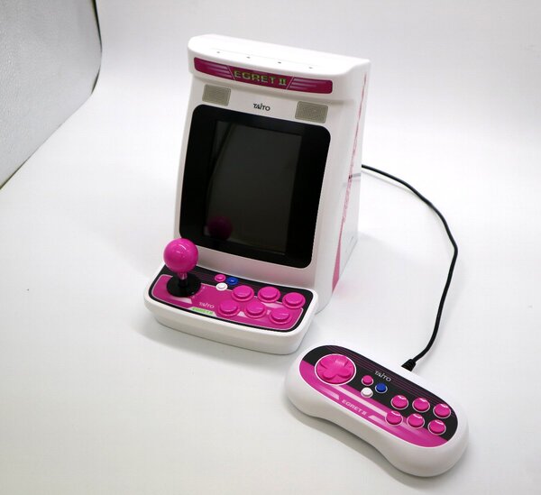 タイトーの名作40本が収録されたミニ筐体ゲーム機「EGRET II mini」、5