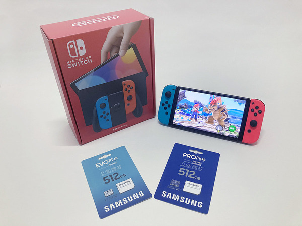 ASCII.jp：新しいSamsungのmicroSDはNintendo Switch(有機ELモデル