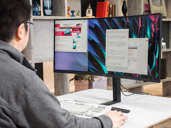 ASCII.jp：21：9で34型のゲーミングモニター「HUAWEI MateView GT」は