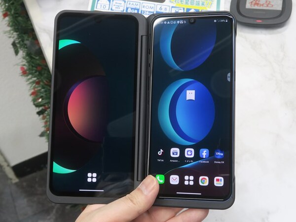 ASCII.jp：LGのデュアルスクリーンスマホ「V60 ThinQ 5G」の中古が2