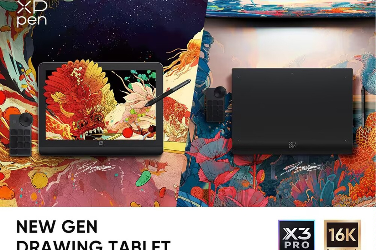 ASCII.jp：XPPen、1万6384レベルの筆圧感度に対応した液タブ／板タブ新