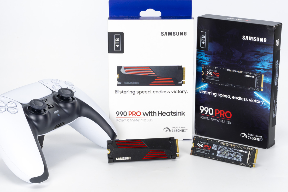 Samsung 990 PROの4TBモデルは速度も容量も最高峰、PS5最強の増設SSDだ
