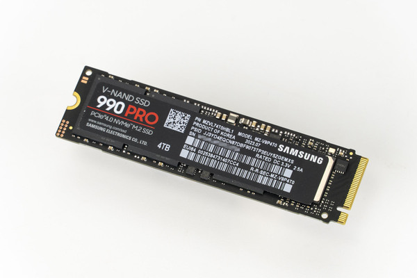 ASCII.jp：Samsung 990 PROの4TBモデルは速度も容量も最高峰、PS5最強