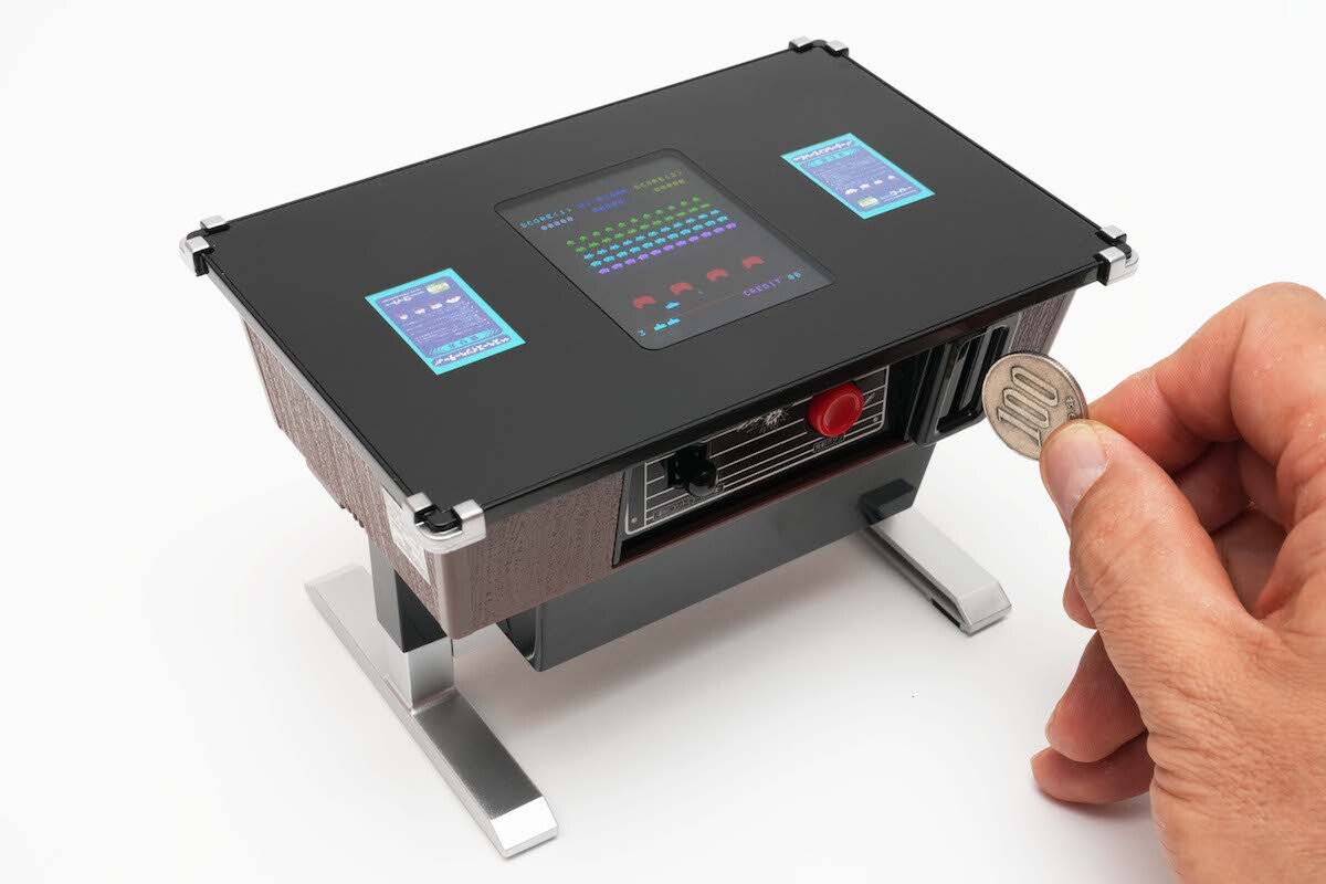 スペースインベーダー貯金箱」を組み立て！ 貯金して!! 遊んでみた