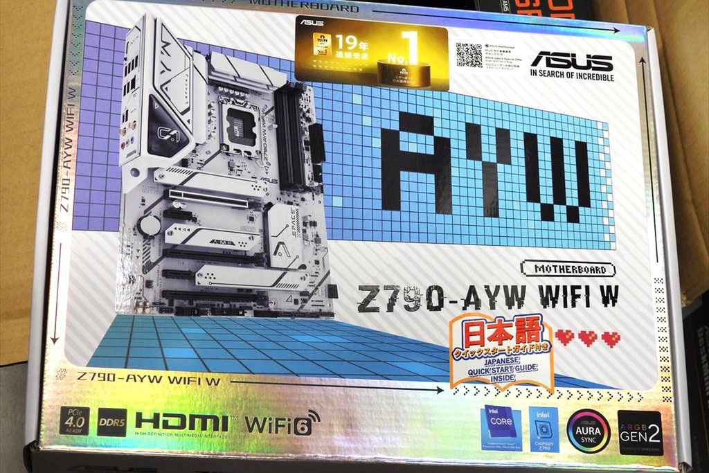ASCII.jp：白色基板採用のZ790マザーがASUSから発売