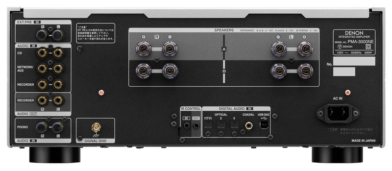 デノン、新しいハイエンドプリメインアンプ「PMA-3000NE」を発売、110