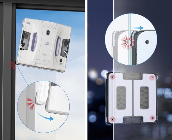 ASCII.jp：振動モップ機能搭載の窓掃除ロボット「HOBOT-S6 Pro」発売