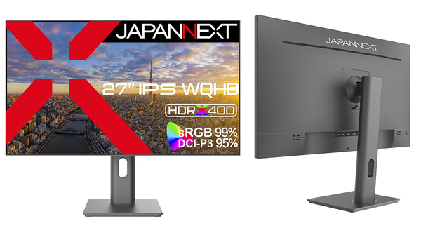 ASCII.jp：高精細・多機能の27インチ液晶モニター「JN-IPS27WQHD-C65W