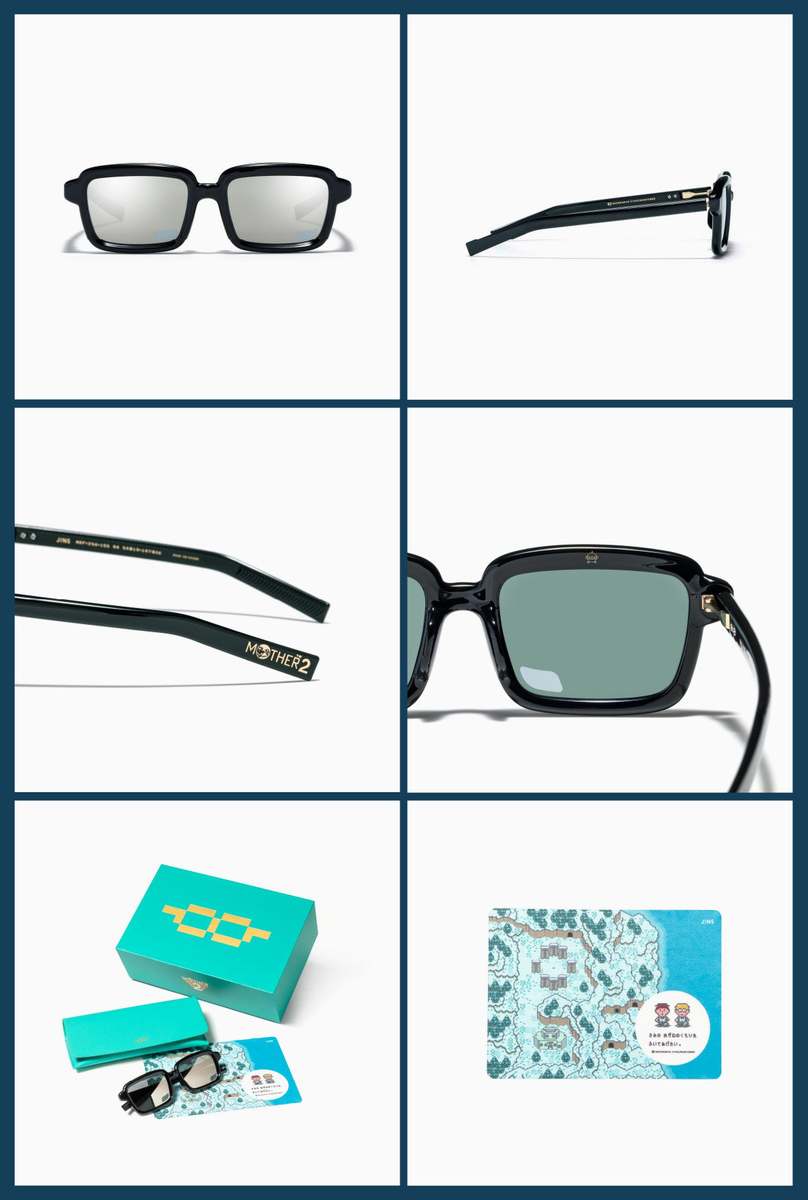 MOTHER2】ジェフのメガネが現実に！ほぼ日×JINSコラボで伝説の装備が