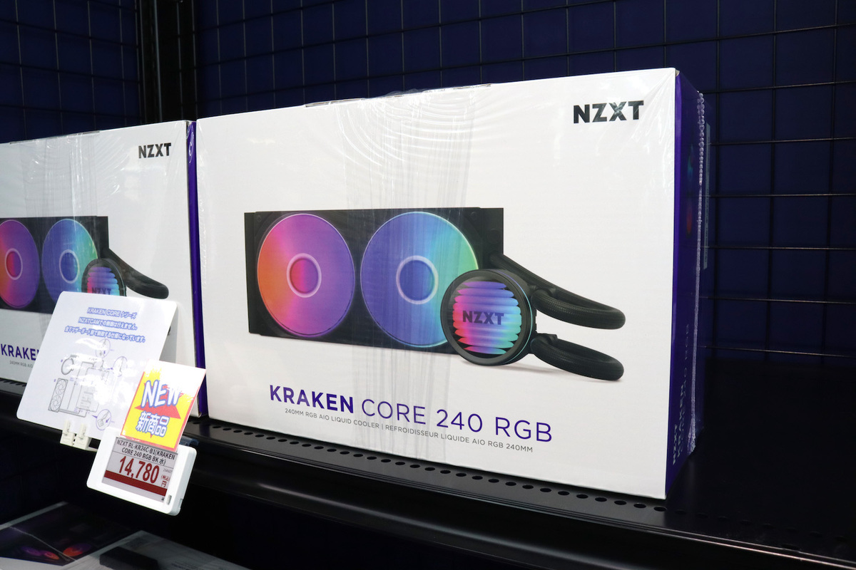 シンプル、ゆえにスマートな一体型3連ファンを搭載するNZXT「Kraken