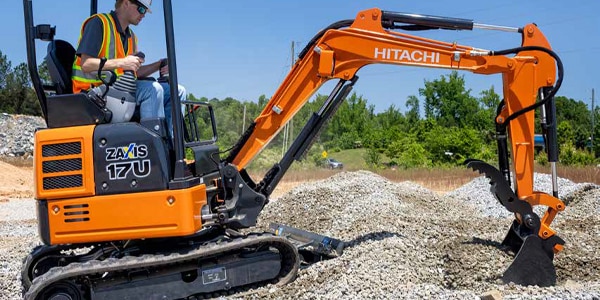ZX17U-5N Mini Excavators for Sale or Rent | Hitachi | ASCO