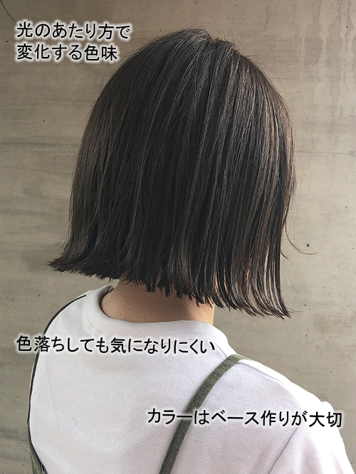 油彩画 切りっぱなしボブ 油彩画 切りっぱなしボブ 油彩画 切りっ