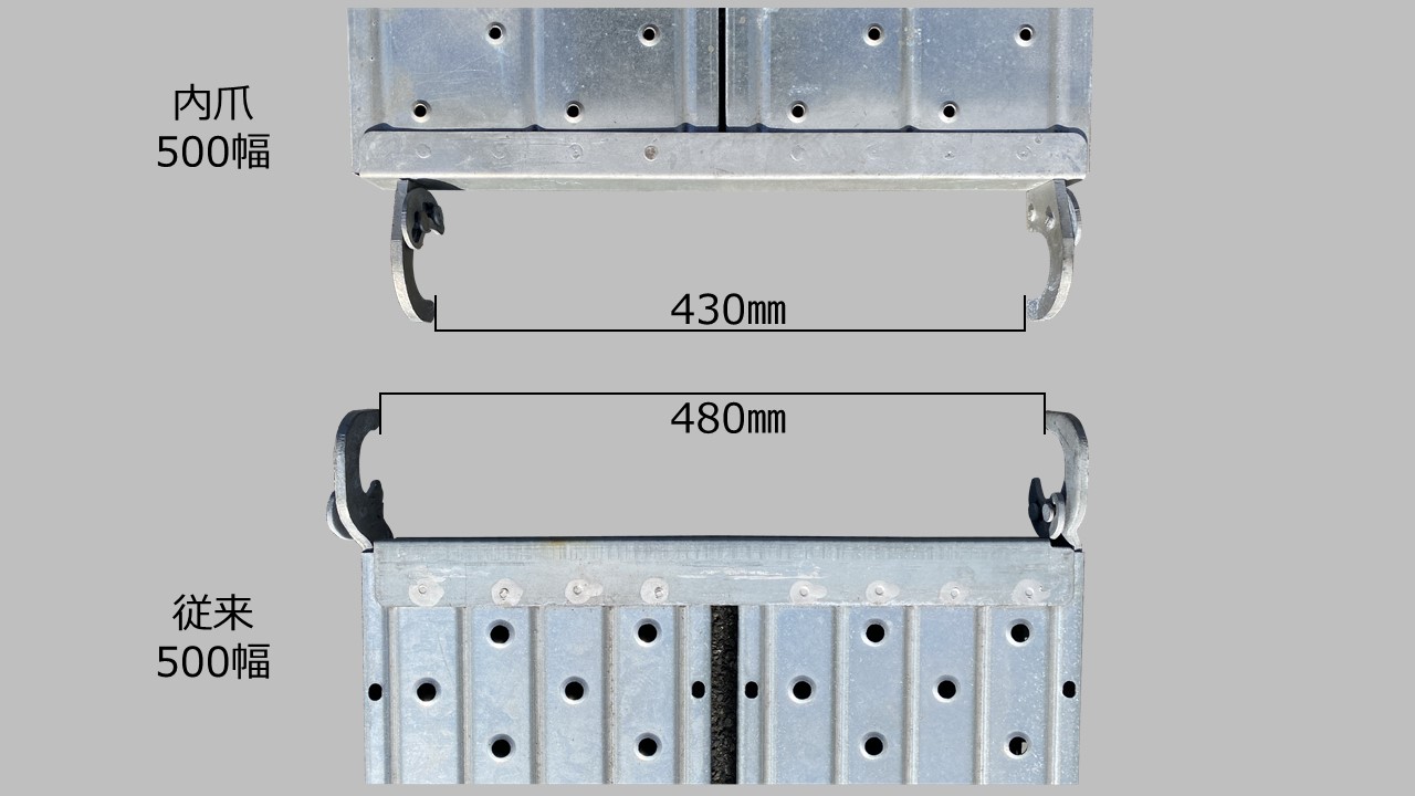 踏板(ロック・ビルダー兼用 アンチ)400幅 プレート/仮設資材・足場材