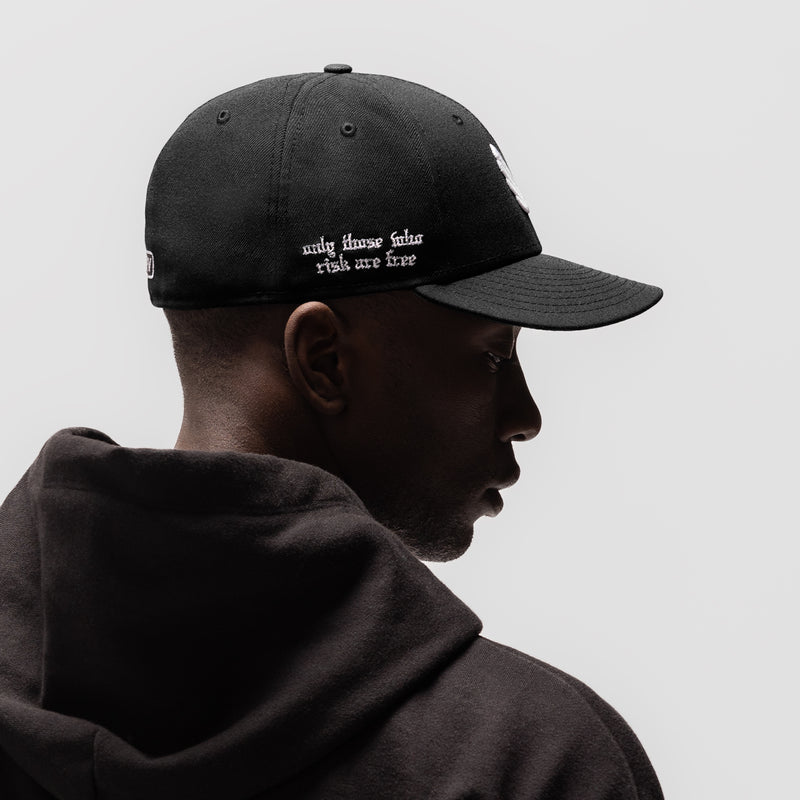 New Era® 59Fifty® Low Profile Hat - Black/White 