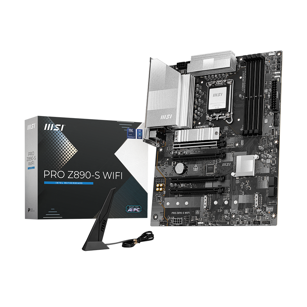 MSI PRO Z890-S WIFI ATX Motherboard - MSI-US Official Store