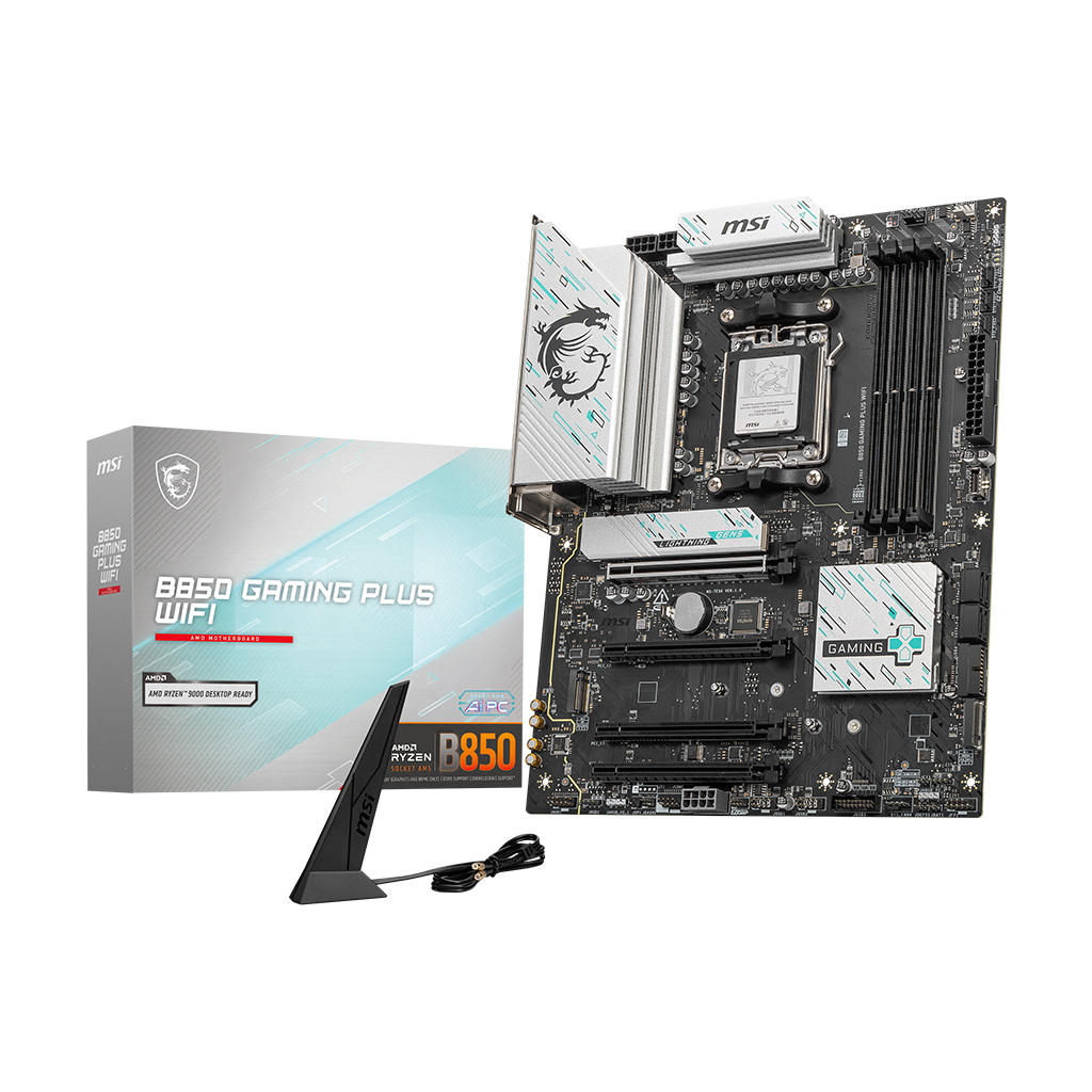 MSI B850 GAMING PLUS WIFI ATX Motherboard - MSI-US Official Store