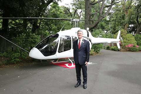 ベルヘリコプター、ベル505ジェットレンジャーXを国内初公開