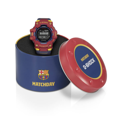 G-SHOCK、「FCバルセロナ MATCHDAY」コラボモデル。チームカラーの紺と