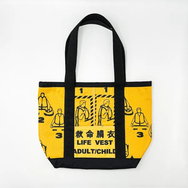 JALで廃棄される救命胴衣を使ったトートバッグ・ショルダーバッグ