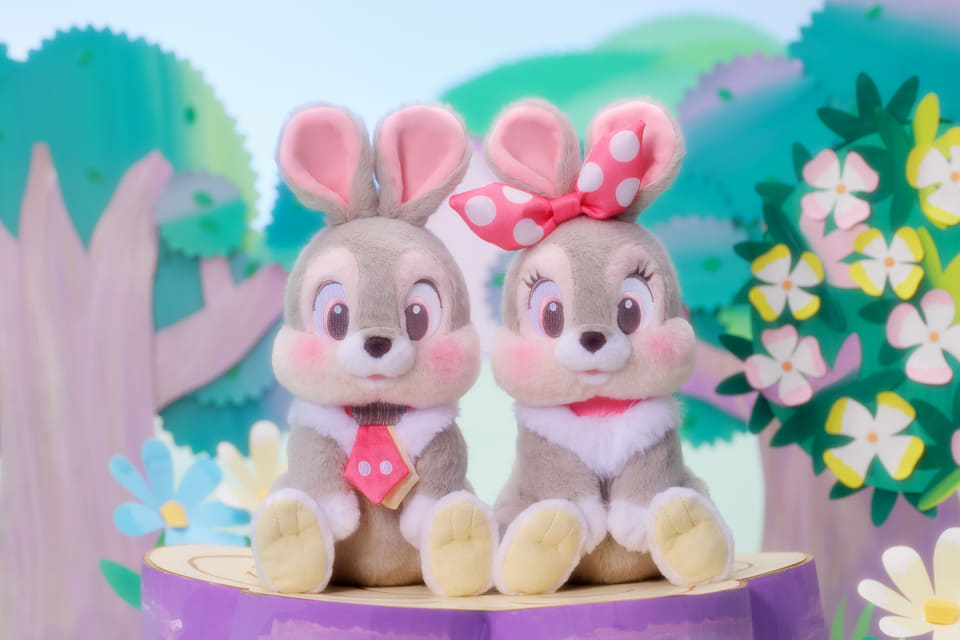 ディズニーストアに新シリーズ「ユニベスティーズ」登場！ うさぎの