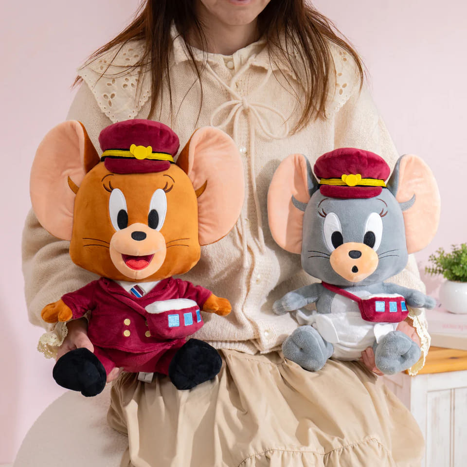 阪急電鉄「トムとジェリー号」の添乗ぬいぐるみと限定スカジャン受注