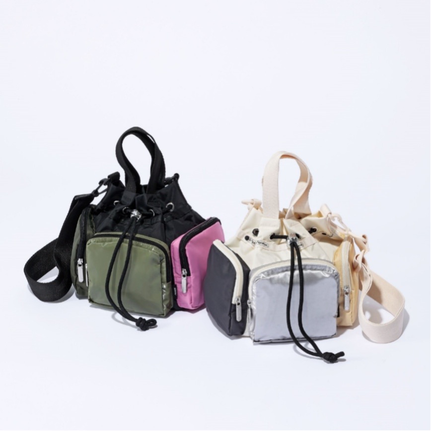 レスポートサック、10周年「Ameri」と初コラボ。モードなカーキカラー