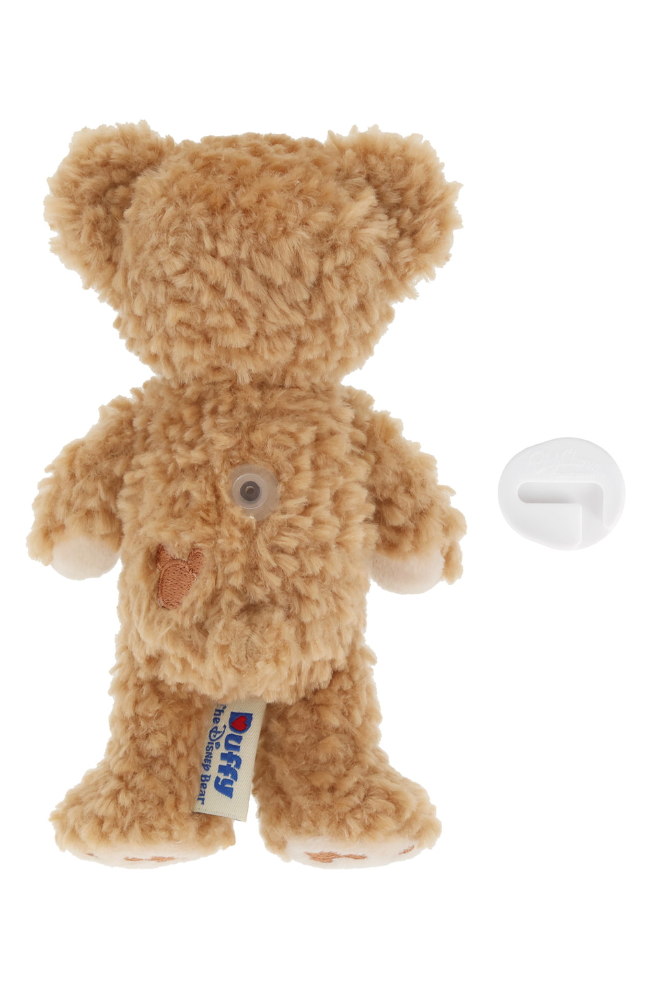 スマホにくっついてスタンドになるダッフィーぬいぐるみ登場。散歩