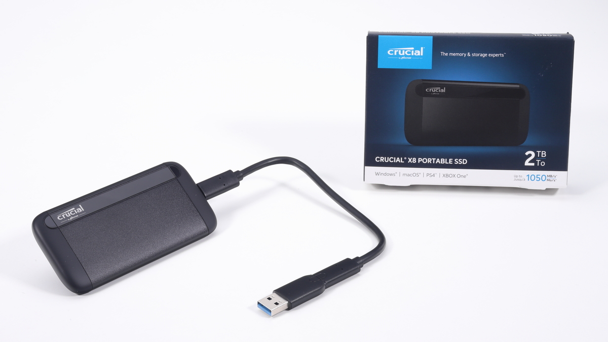 外付けSSDはゲーム性能がかなり高い？「Crucial X8」のロード時間は