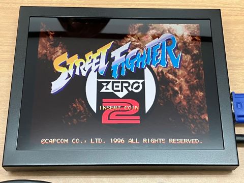 15kHz/31kHz対応の9.7インチ液晶モニター、X68000やアーケード基板で