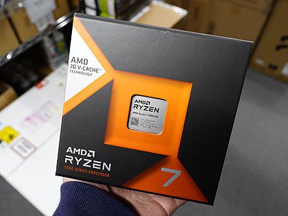 ゲーミングCPUの本命「Ryzen 7 7800X3D」が発売、価格は71,800円