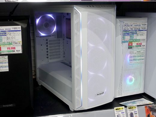 be quiet!の高冷却ミドルタワー「SHADOW BASE 800 FX」が登場、140mm