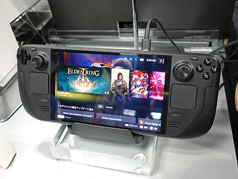 ポータブルゲーミングPC「Steam Deck OLED」の店頭販売スタート