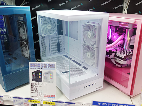 MONTECHのピラーレスケース「MONTECH XR」が登場、RGBファンを3基搭載