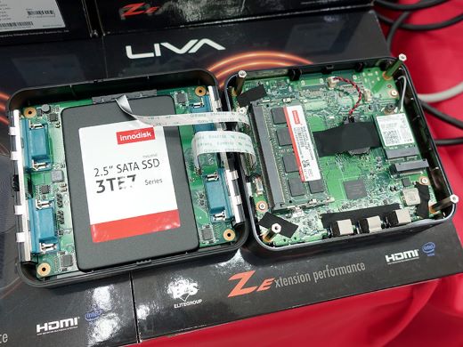 シリアルポート×4搭載の産業向けミニPC「ECS LIVA ZE」が5,000円から