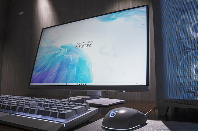 真っ白な27インチ/4K/160Hz対応ゲーミングモニター「MSI MAG 274URFW