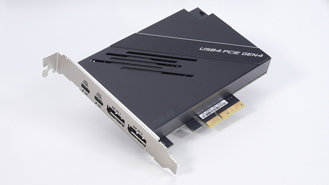 4GB/s級のUSB4増設カードで超高速な外付けSSDが身近に。ASUS「USB4