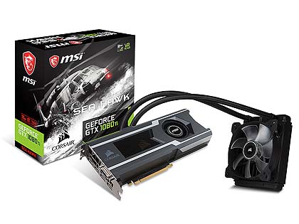 水冷仕様の「GeForce GTX 1080 Ti SEA HAWK X」が発売、MSI製 - AKIBA