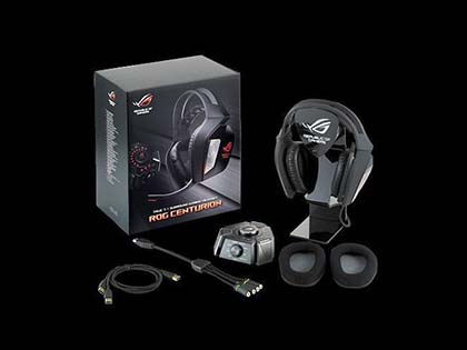 合計10基のドライバを内蔵したリアル7.1chヘッドセット「ROG Centurion