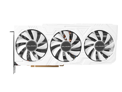 白い3連ファン搭載のGeForce RTX 2070 SUPERがGALAKUROから、実売7万円