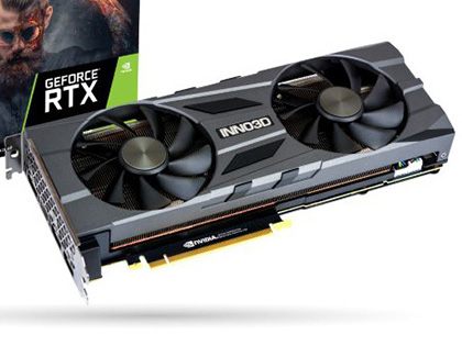 デュアルファンクーラー搭載のGeForce RTX 2080 SUPERがInno3Dから