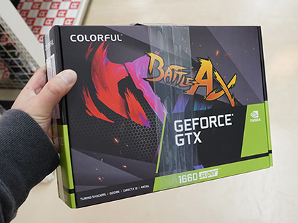 ColorfulのGeForce GTX 1660 SUPERが発売、外観はMSI製品にそっくり