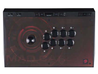 Mad Catzのアケコン「EGO Arcade Stick」が発売、三和電子製パーツ採用