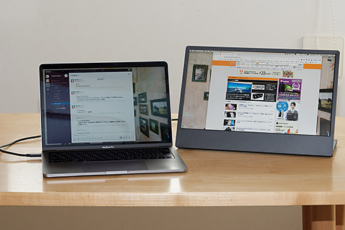 ちょっと待って！ HDMIループに対応したモバイルモニター「On-Lap