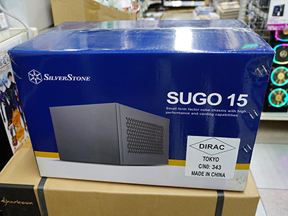 SilverStoneのキューブケース「SUGO 15」が入荷、様々なパーツを搭載
