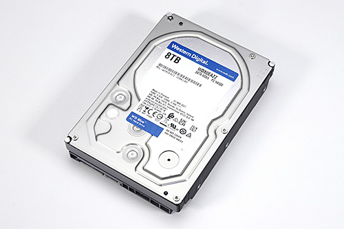 CMR採用8TB HDDの新モデル「WD Blue WD80EAZZ」を買ってみた、コスパは