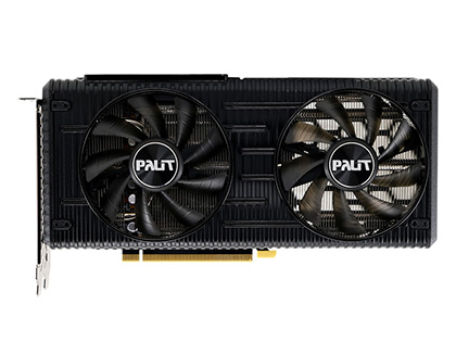 PalitのGeForce RTX 3050はクロック違いで2製品、デュアルファン