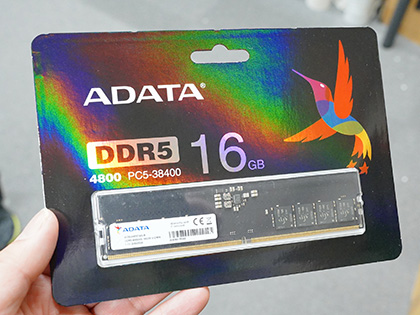 ADATAのDDR5-4800メモリが2製品、16GB×2枚組は38,800円 - AKIBA PC
